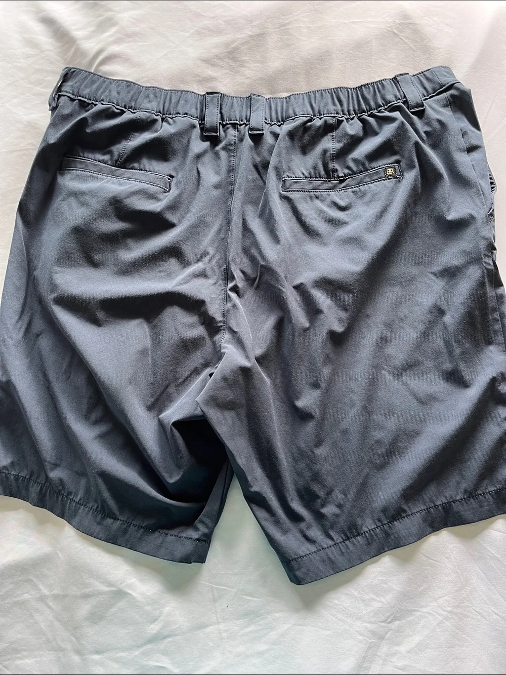 Banana Republic Men's Dark Gray Flat-Front Shorts